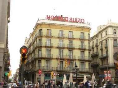 Hotel Suizo (Хотел Сьюзо), Барселона